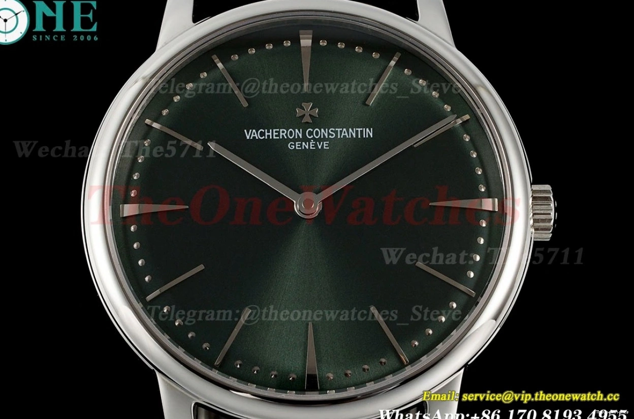 MY9015 KZF LE Dial Patrimony Green SS 81180 0210